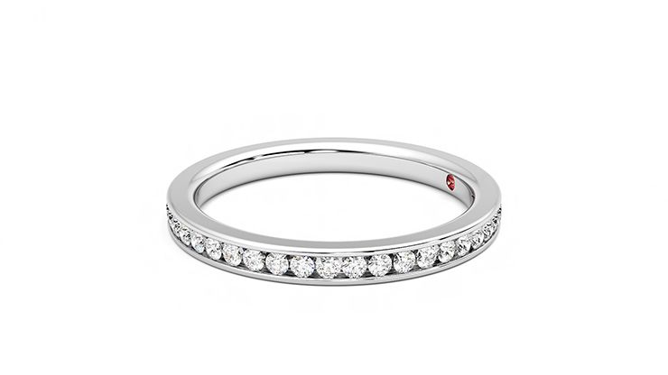 Taylor & Hart Senna Wedding Ring 360 degree image 22