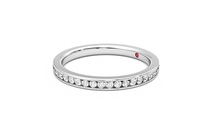 Taylor & Hart Senna Wedding Ring 360 degree image 23