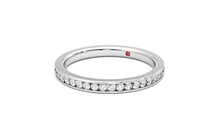 Taylor & Hart Senna Wedding Ring 360 degree image 25