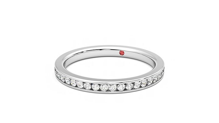 Taylor & Hart Senna Wedding Ring 360 degree image 26