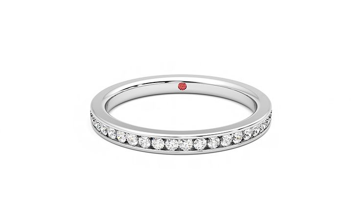 Taylor & Hart Senna Wedding Ring 360 degree image 29