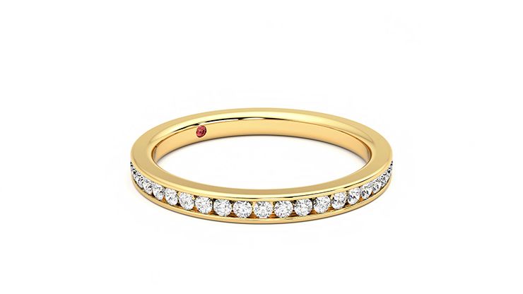 Taylor & Hart Senna Wedding Ring 360 degree image 6