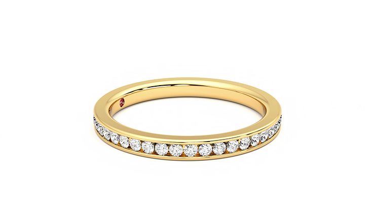 Taylor & Hart Senna Wedding Ring 360 degree image 8
