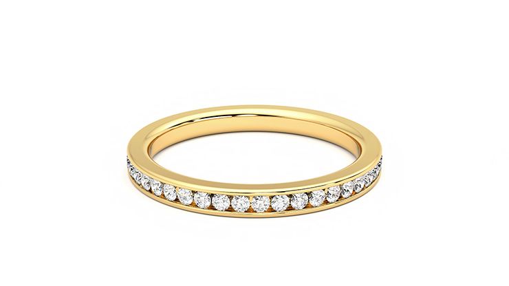 Taylor & Hart Senna Wedding Ring 360 degree image 14