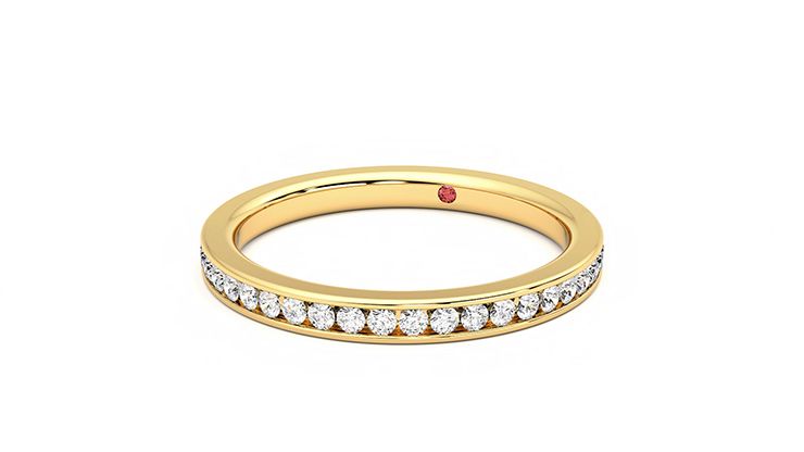 Taylor & Hart Senna Wedding Ring 360 degree image 26