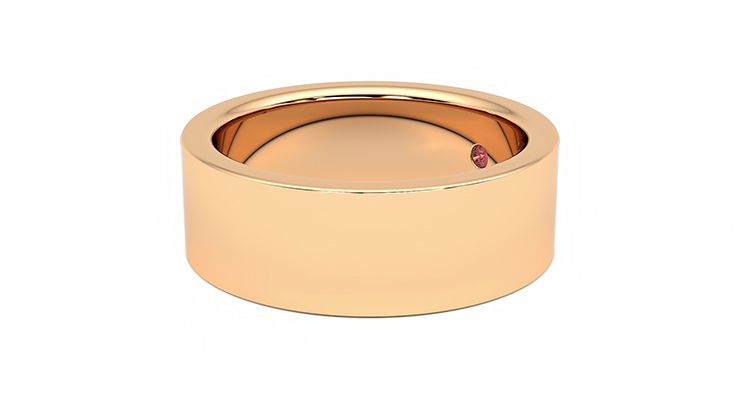 Taylor & Hart Sequoia Wedding Ring 360 degree image 22