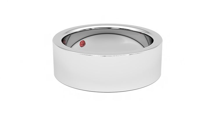 Taylor & Hart Sequoia Wedding Ring 360 degree image 5