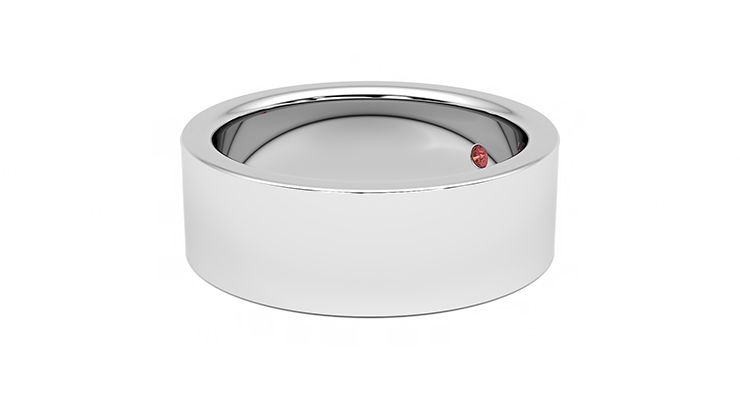 Taylor & Hart Sequoia Wedding Ring 360 degree image 22