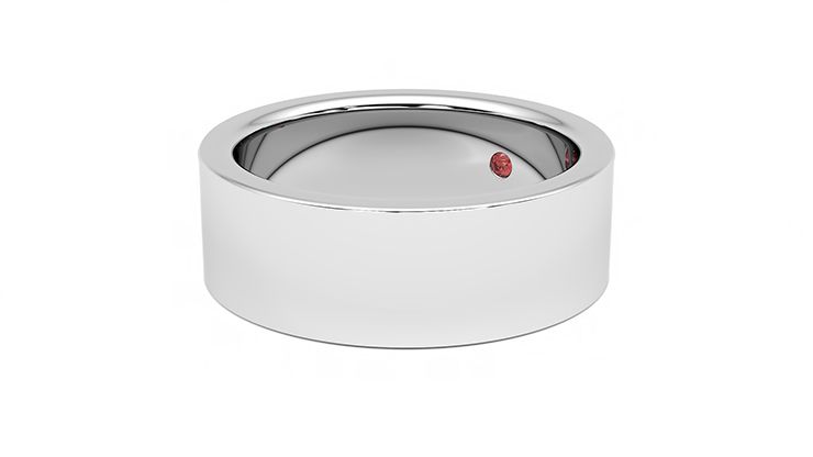 Taylor & Hart Sequoia Wedding Ring 360 degree image 23