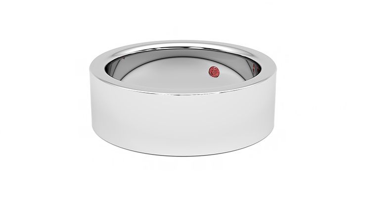 Taylor & Hart Sequoia Wedding Ring 360 degree image 24