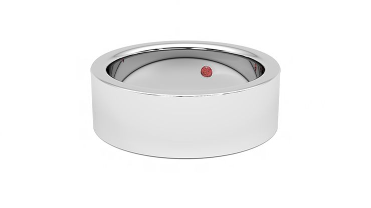 Taylor & Hart Sequoia Wedding Ring 360 degree image 25