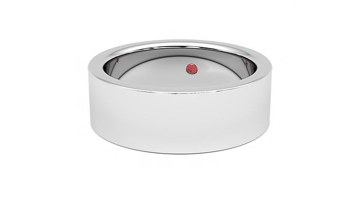 Taylor & Hart Sequoia Wedding Ring 360 degree image 26