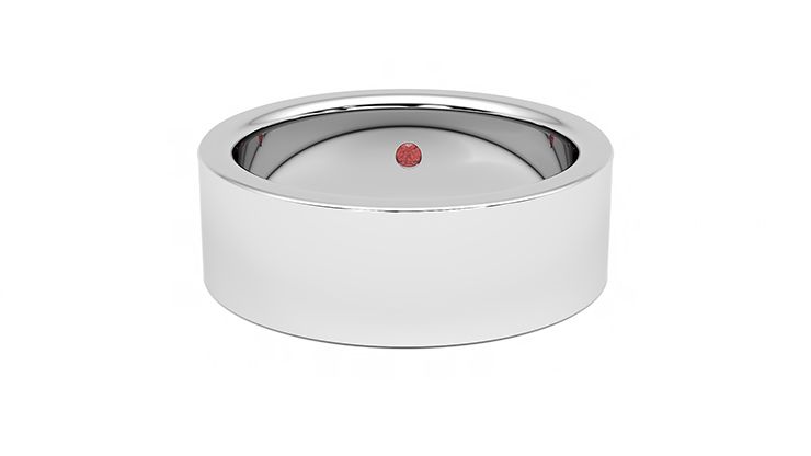 Taylor & Hart Sequoia Wedding Ring 360 degree image 28