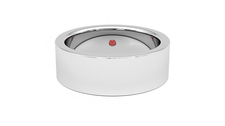 Taylor & Hart Sequoia Wedding Ring 360 degree image 29