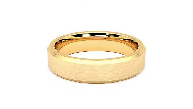 ARISTO 18K Gold Wedding Bands, Couple Rings, Solid – ZNZ Jewelry Affordagold