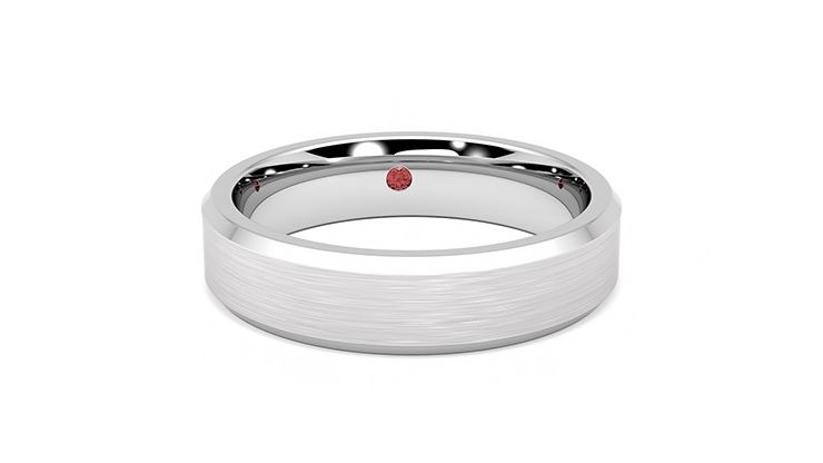 Taylor & Hart Seymour Wedding Ring 360 degree image 1