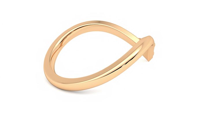 Taylor & Hart Shasta Wedding Ring 360 degree image 11