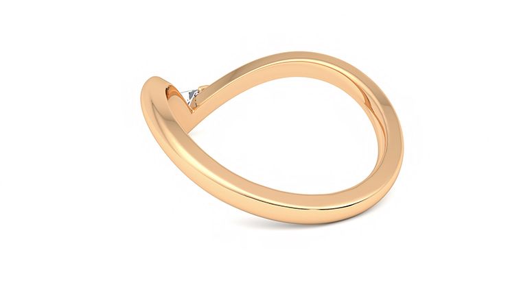 Taylor & Hart Shasta Wedding Ring 360 degree image 16