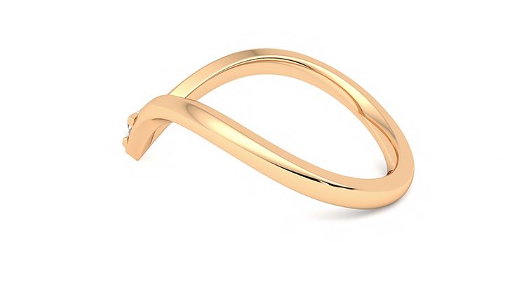 Taylor & Hart Shasta Wedding Ring 360 degree image 18