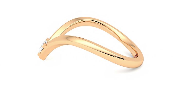 Taylor & Hart Shasta Wedding Ring 360 degree image 19
