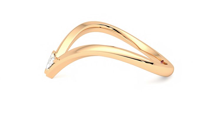 Taylor & Hart Shasta Wedding Ring 360 degree image 20