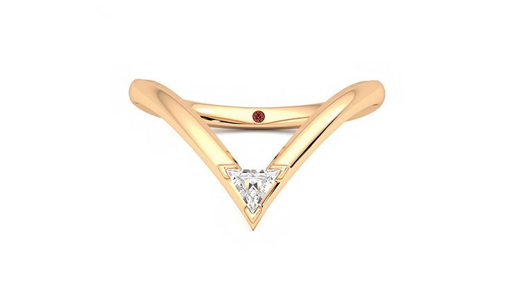 Taylor & Hart Shasta Wedding Ring 360 degree image 28