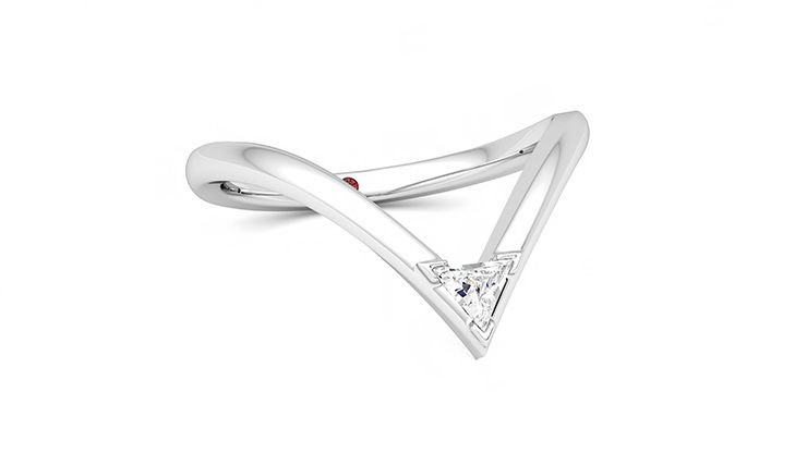 Taylor & Hart Shasta Wedding Ring 360 degree image 3