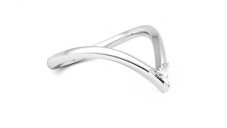 Taylor & Hart Shasta Wedding Ring 360 degree image 6