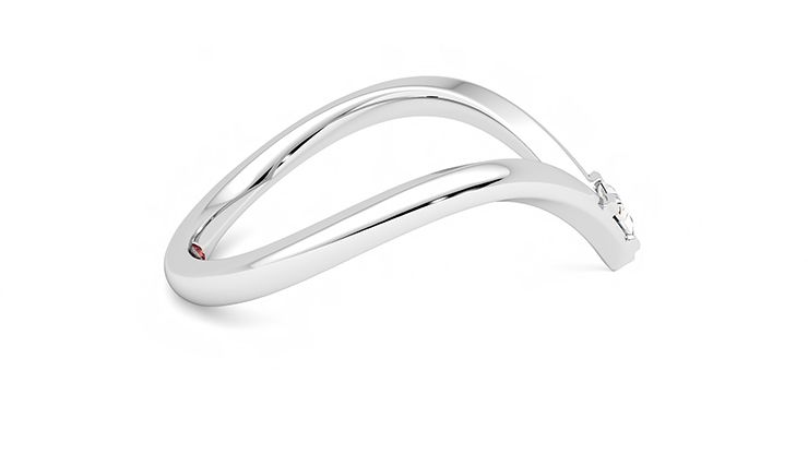 Taylor & Hart Shasta Wedding Ring 360 degree image 9
