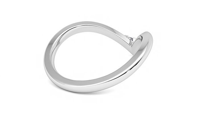 Taylor & Hart Shasta Wedding Ring 360 degree image 12