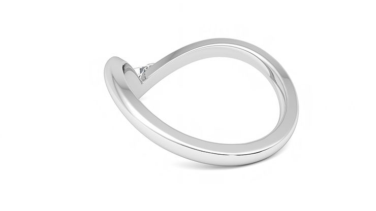 Taylor & Hart Shasta Wedding Ring 360 degree image 16