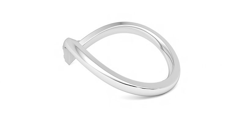 Taylor & Hart Shasta Wedding Ring 360 degree image 17