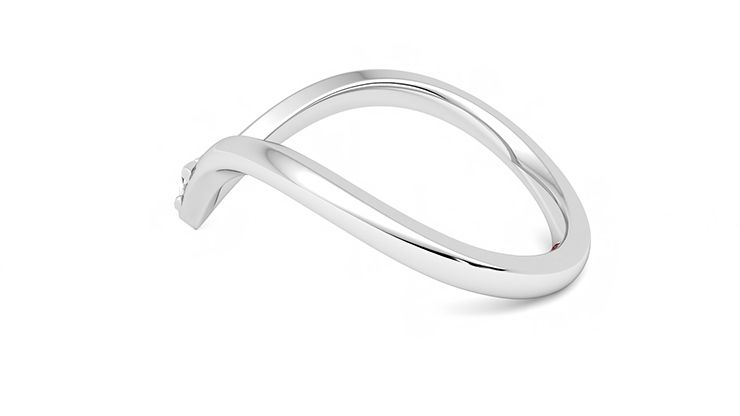 Taylor & Hart Shasta Wedding Ring 360 degree image 18