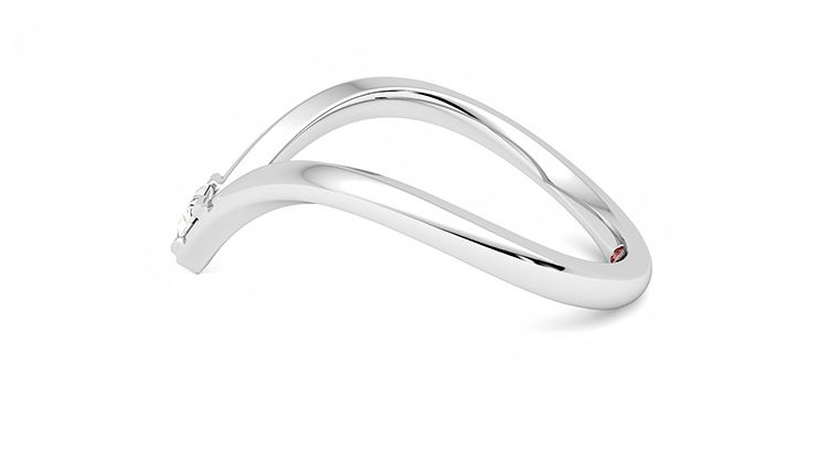 Taylor & Hart Shasta Wedding Ring 360 degree image 19