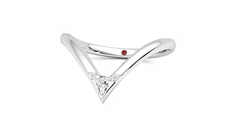 Taylor & Hart Shasta Wedding Ring 360 degree image 26