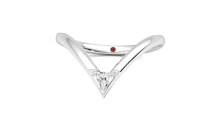Taylor & Hart Shasta Wedding Ring 360 degree image 27