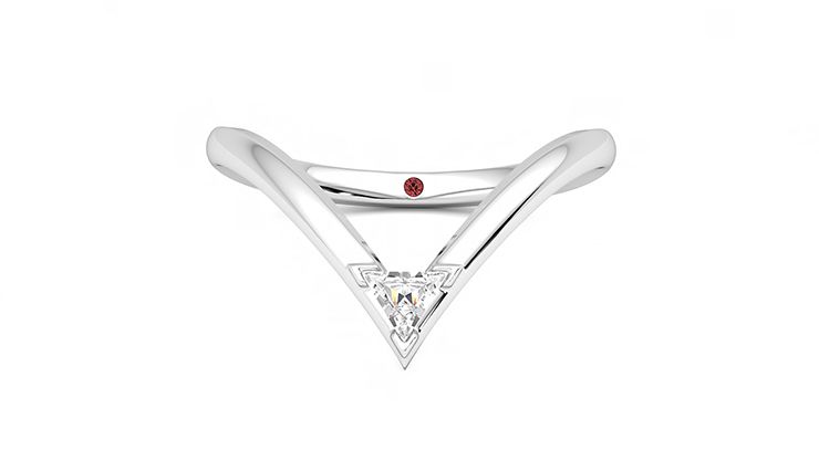 Taylor & Hart Shasta Wedding Ring 360 degree image 28