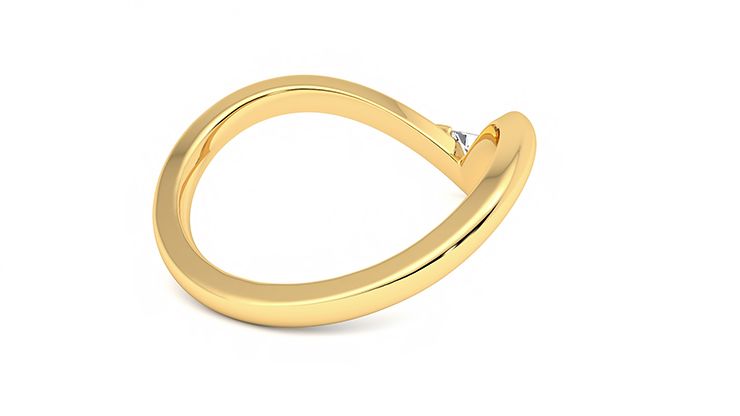 Taylor & Hart Shasta Wedding Ring 360 degree image 12