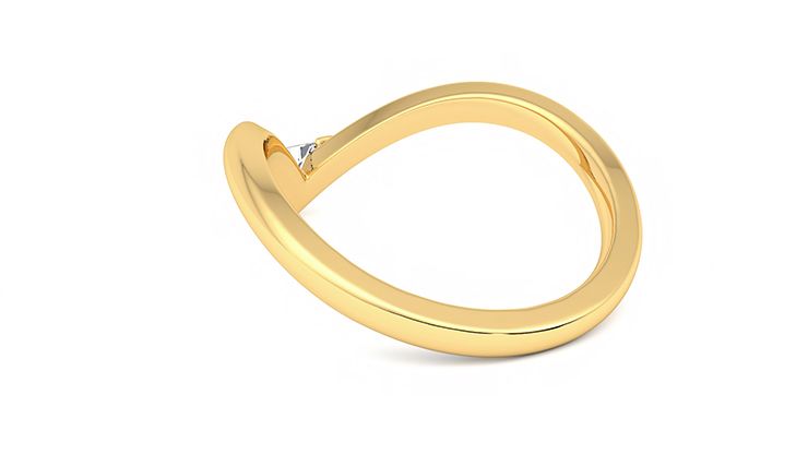 Taylor & Hart Shasta Wedding Ring 360 degree image 16