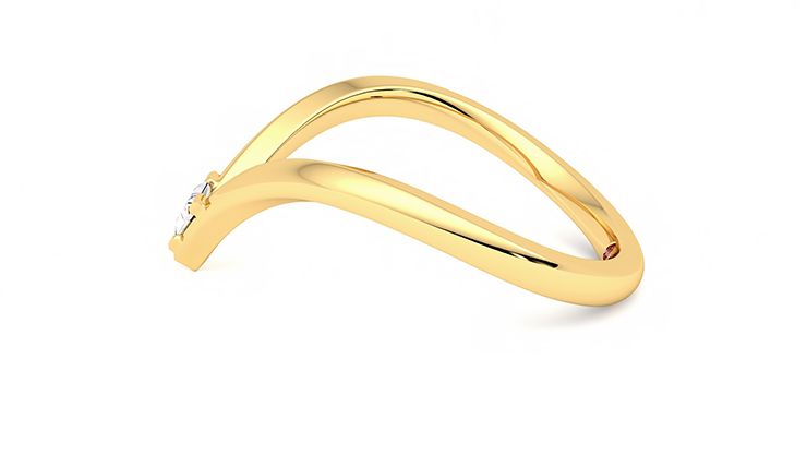 Taylor & Hart Shasta Wedding Ring 360 degree image 19