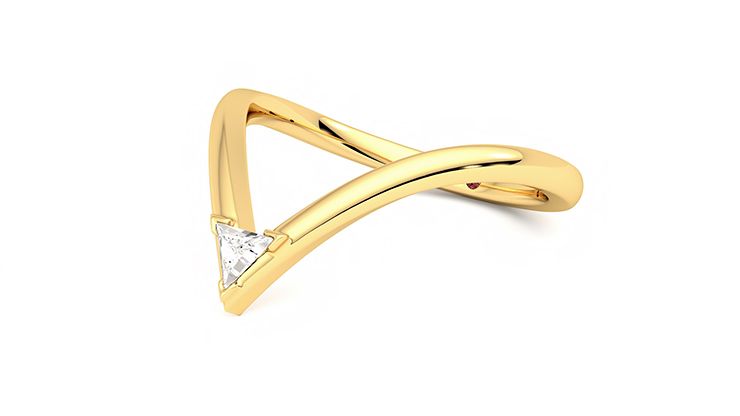 Taylor & Hart Shasta Wedding Ring 360 degree image 23