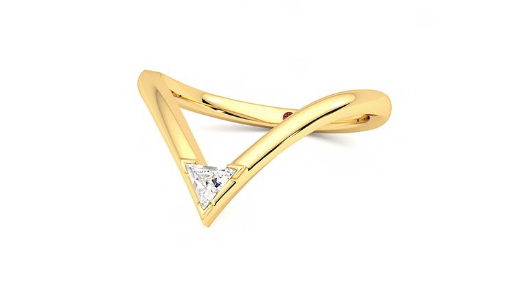 Taylor & Hart Shasta Wedding Ring 360 degree image 25