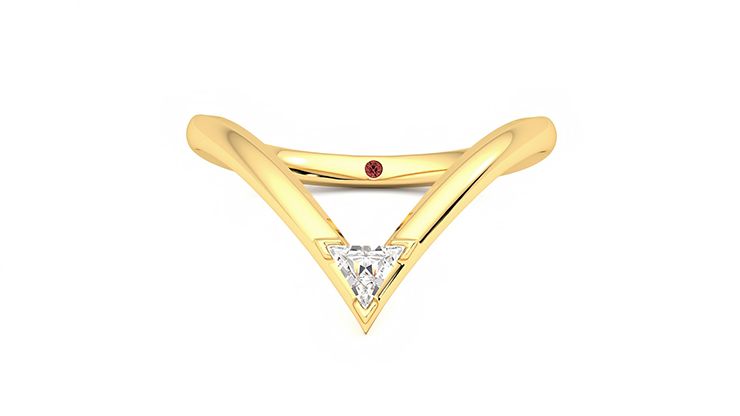 Taylor & Hart Shasta Wedding Ring 360 degree image 28