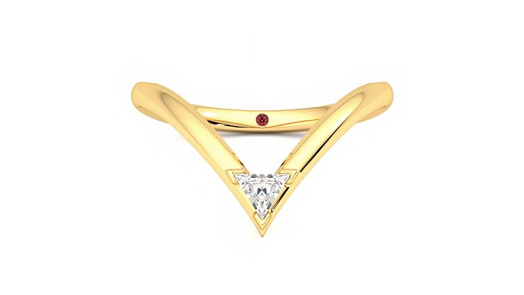 Taylor & Hart Shasta Wedding Ring 360 degree image 29