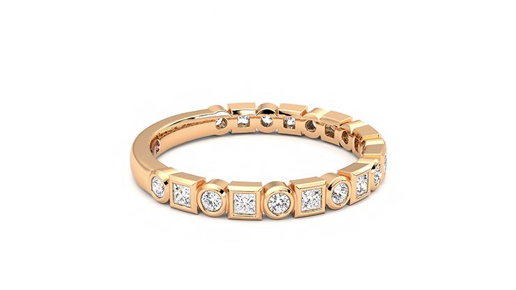 Taylor & Hart Slate Wedding Ring 360 degree image 8