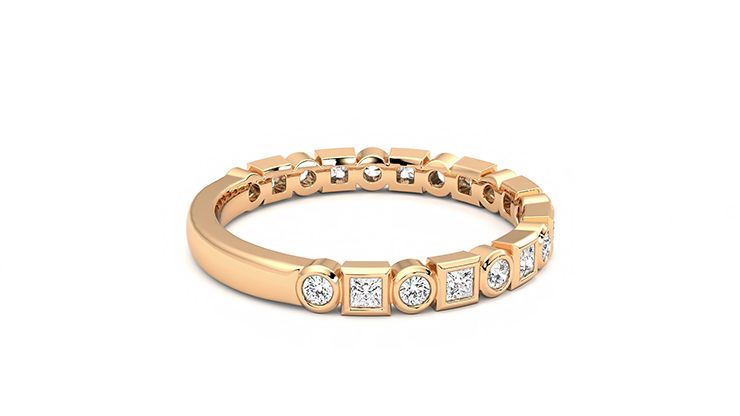 Taylor & Hart Slate Wedding Ring 360 degree image 10