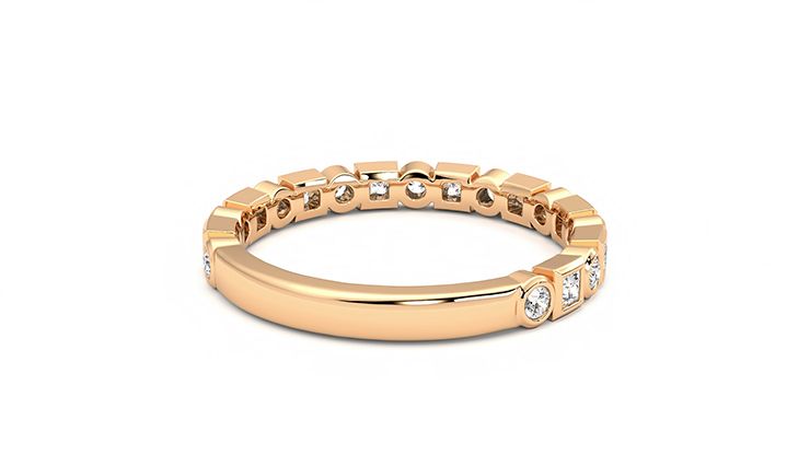 Taylor & Hart Slate Wedding Ring 360 degree image 13