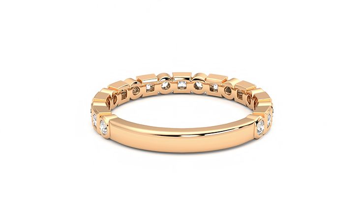 Taylor & Hart Slate Wedding Ring 360 degree image 14