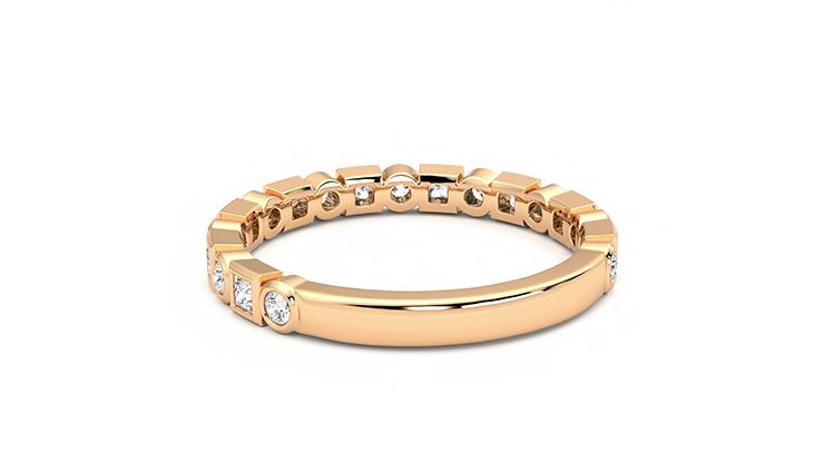 Taylor & Hart Slate Wedding Ring 360 degree image 15