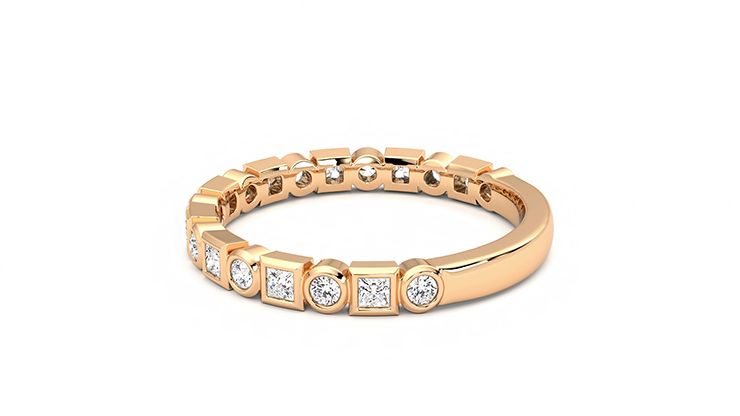 Taylor & Hart Slate Wedding Ring 360 degree image 18